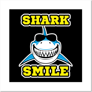 Shark smile Posters and Art